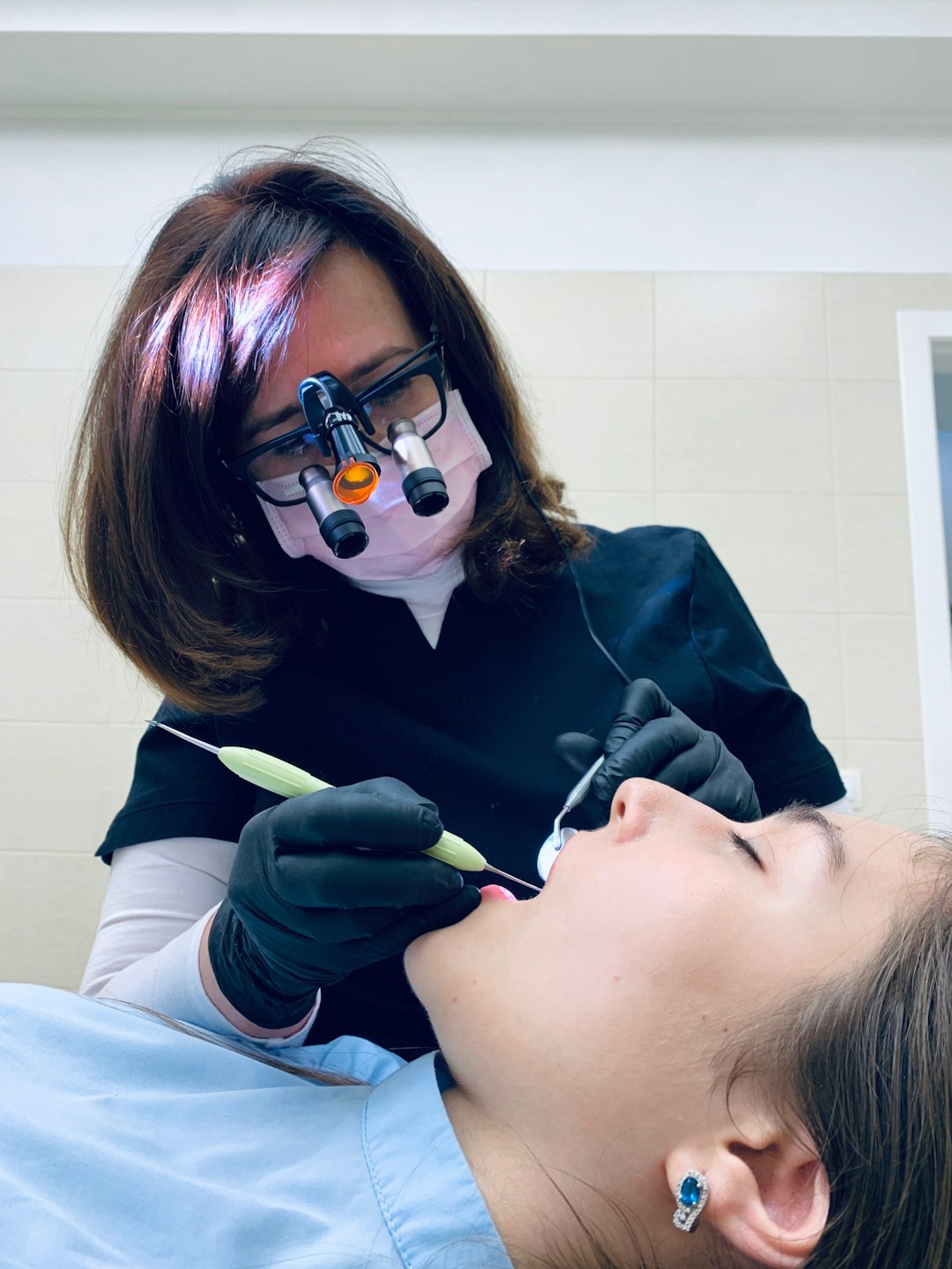 Dental bonding procedure at DC Pearls
