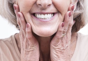 Smiling woman