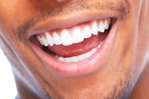Man smiling